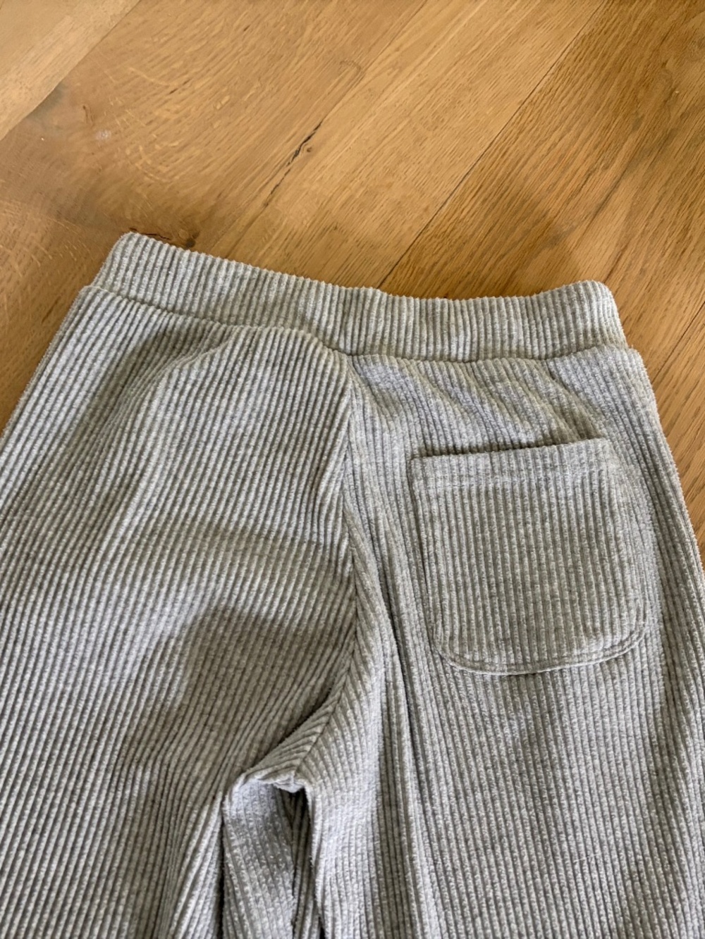 Alo Yoga Muse Ribbed GRAY Jogger Pants Women xs xsmall - Picture 4 of 11